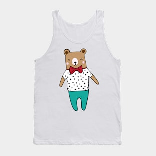 Cute little bear Tank Top